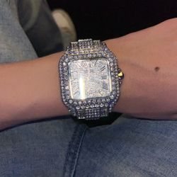 Cartier Iced Out Watch