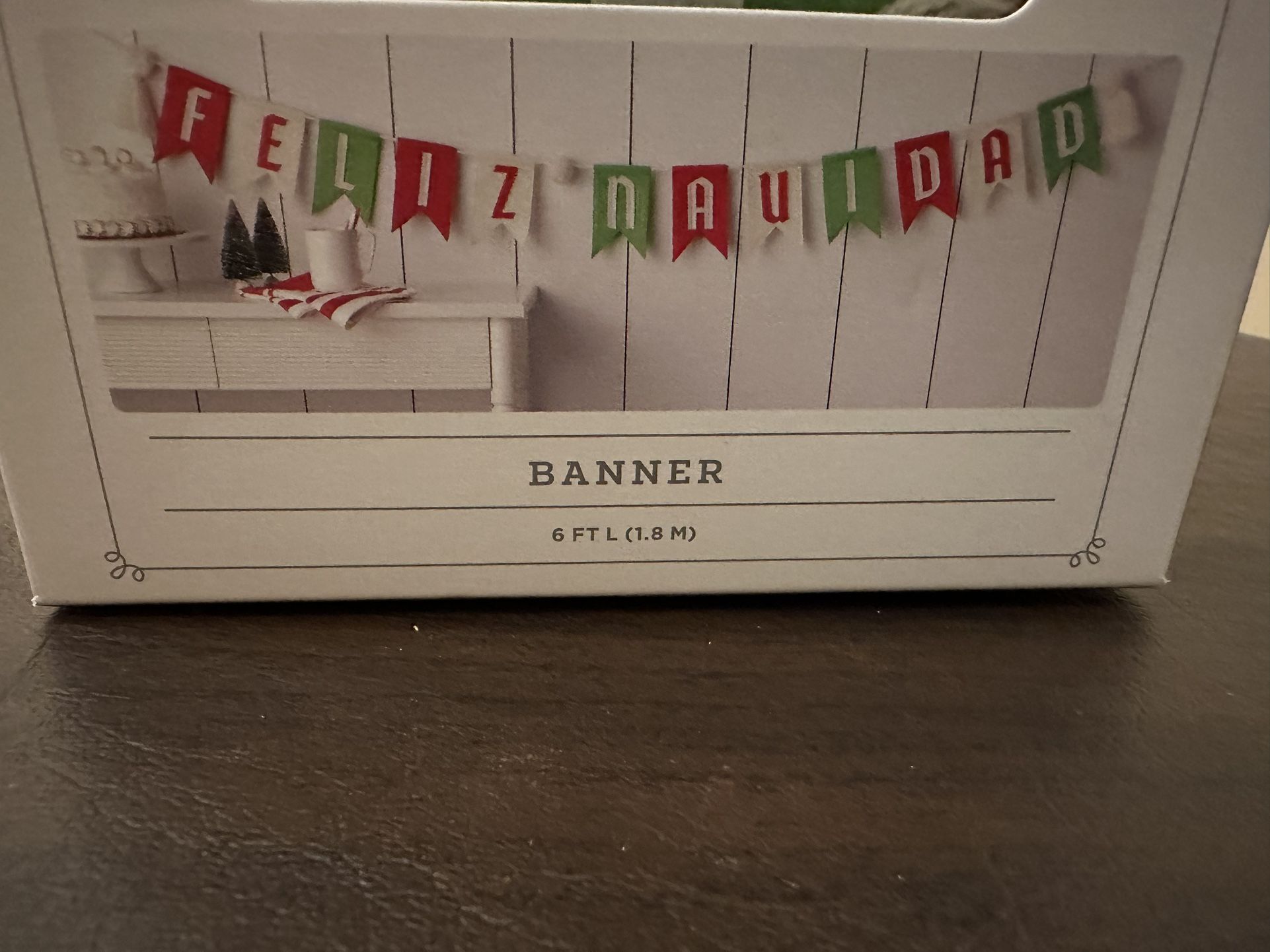 Wonder Shop From Target Feliz Navidad Felt Banner 6 Feet Long