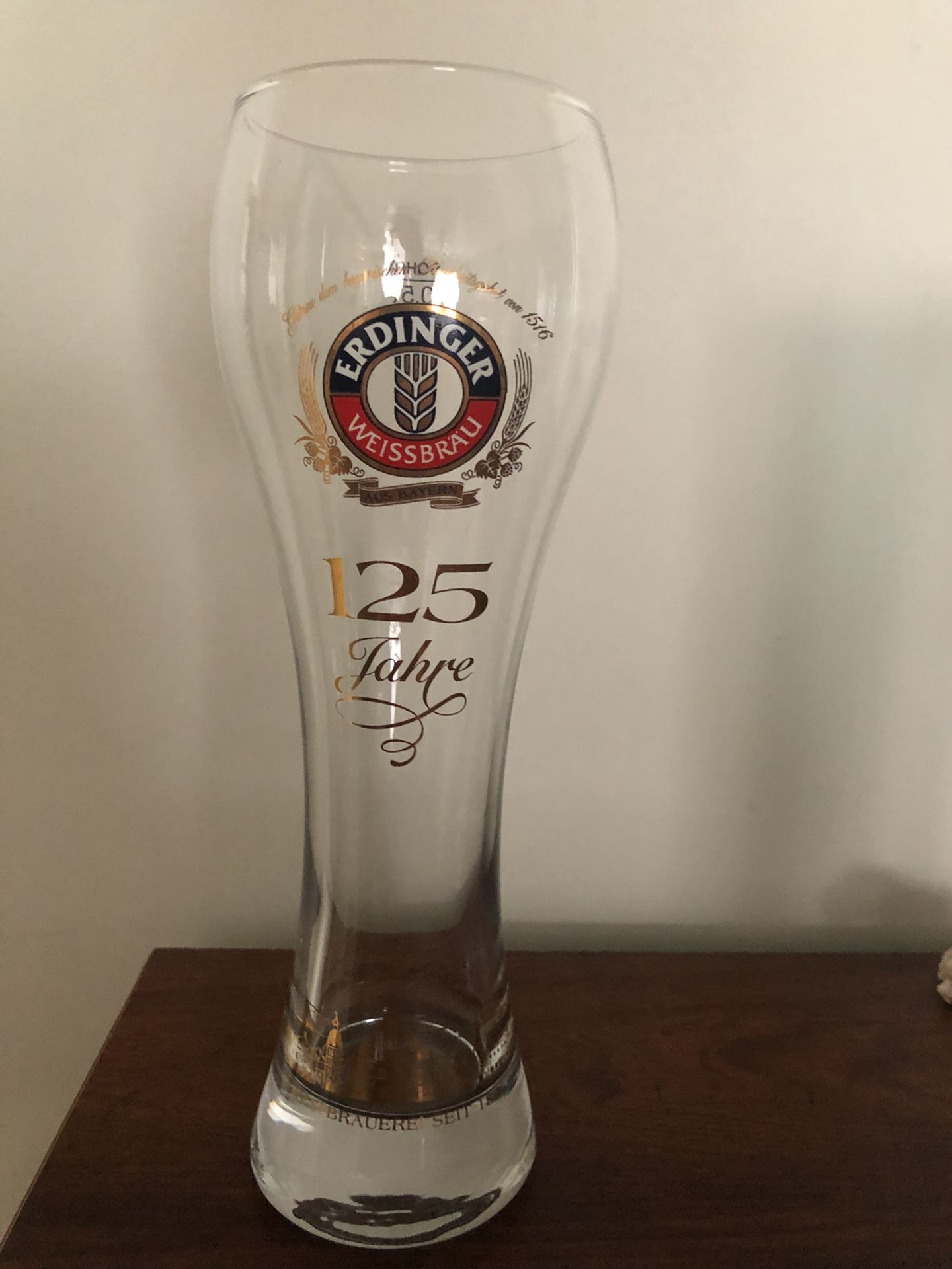Collectible beer glass