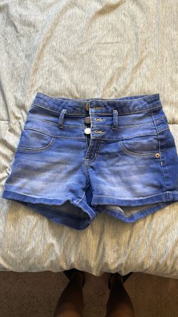 Midrise Denim Shorts