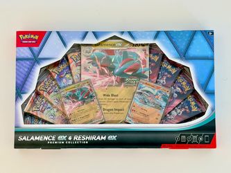 Salamence ex & Reshiram ex Premium Collection