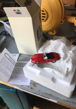 Jay lenno Jaguar 1/18 die cast car