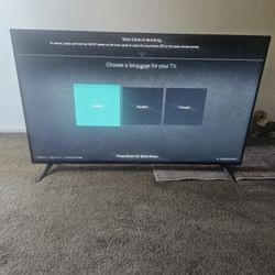 50" Vizio 1080p W/ Remote  V-series 4k