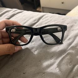 Ray Ban Meta Glasses Clear And Glossy Look