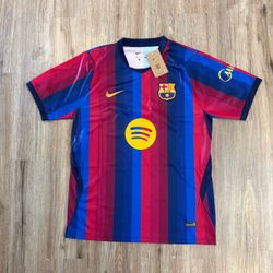 Barcelona Home Adult Jersey #10 Lamine Yamal size L