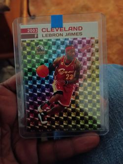 Rare Fierce LeBron James Rookie Card 1 Of 10000