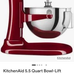 New KitchenAid mixer