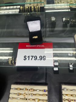 Gold nugget ring