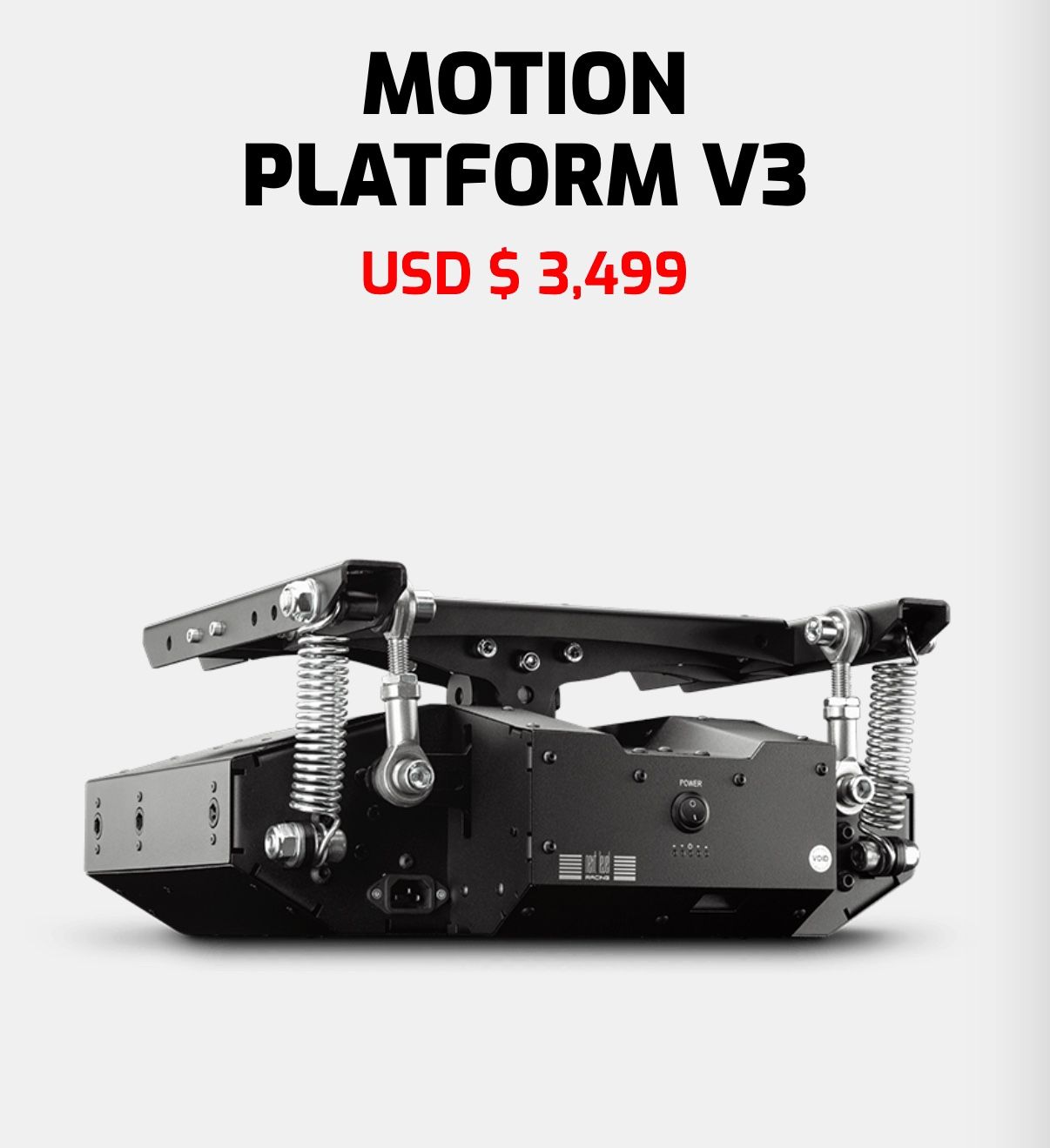 Next level racing V3 Motion