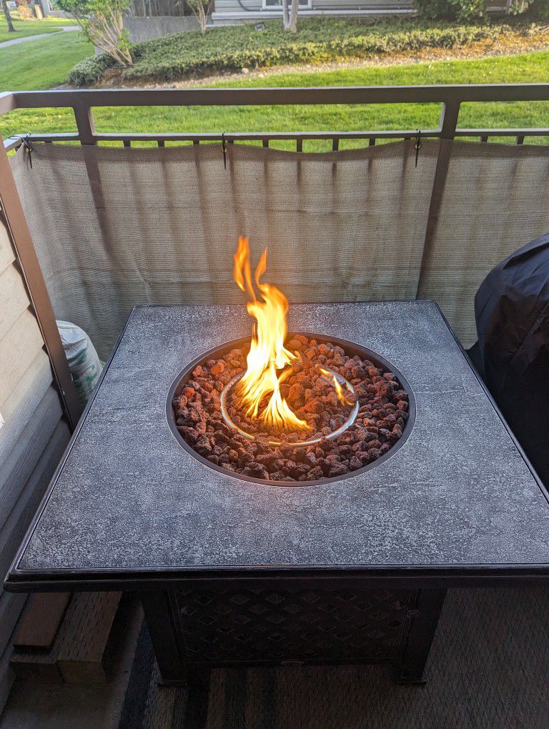 Steel Propane Fire Pit w/o Tank - $225 (Bothell/Woodinville)

