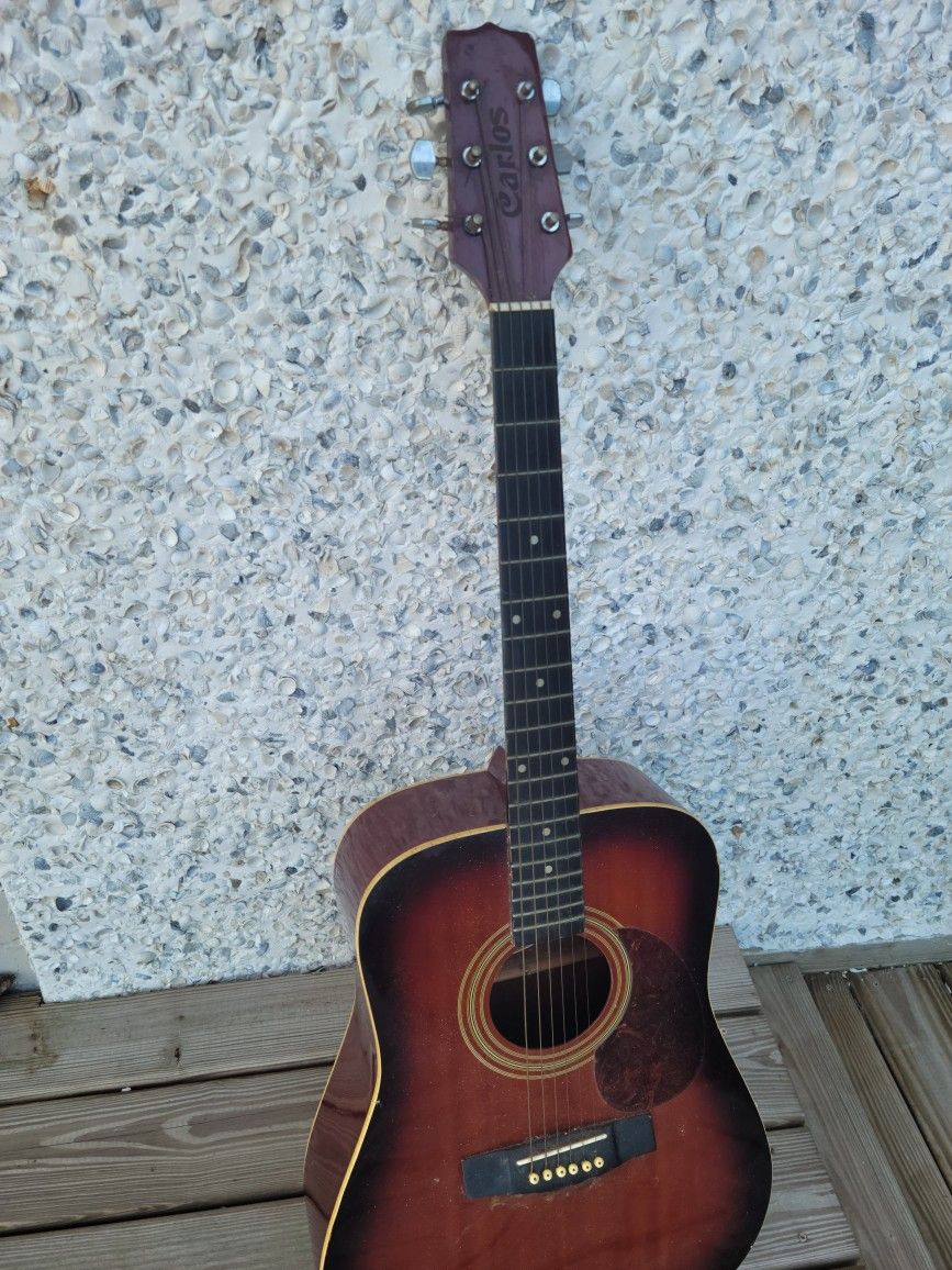 Carlos Acoustic Guitar #437