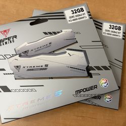 Brand new 1 set of Patriot Viper Xtreme 5 M 32GB (2 x 16GB) 288-Pin PC RAM DDR5 6000 (PC5 48000)