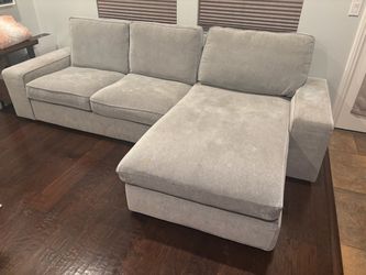 IKEA Kivik 3-seat sofa with chaise lounge