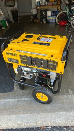 DEWALT DXGNR8000 GENERATOR