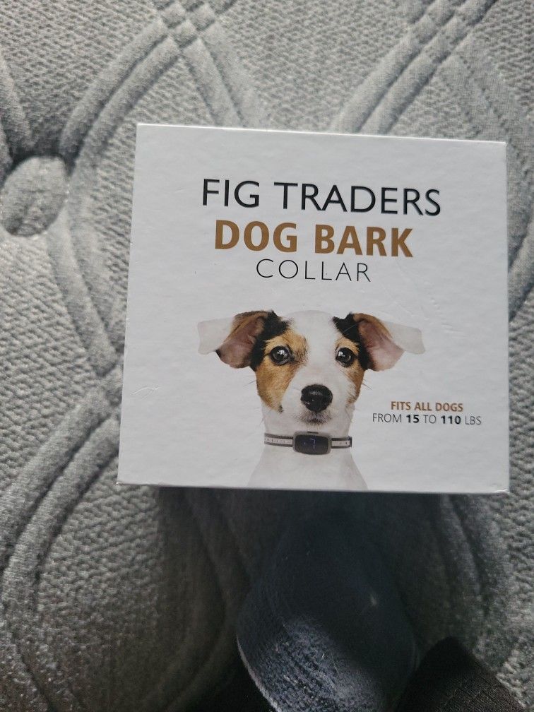Fig Traders  Dog Barking Coller 