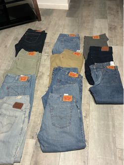 men’s jeans 36/30   11 pair