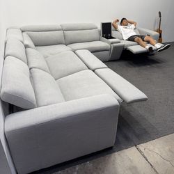 ❌2k OFF❌ 6 Pc Power Recliner Sectional - Modular - Can Deliver