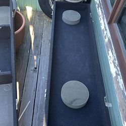 Dj coffin turntable case