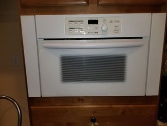 Kitchen aid built in microwave
