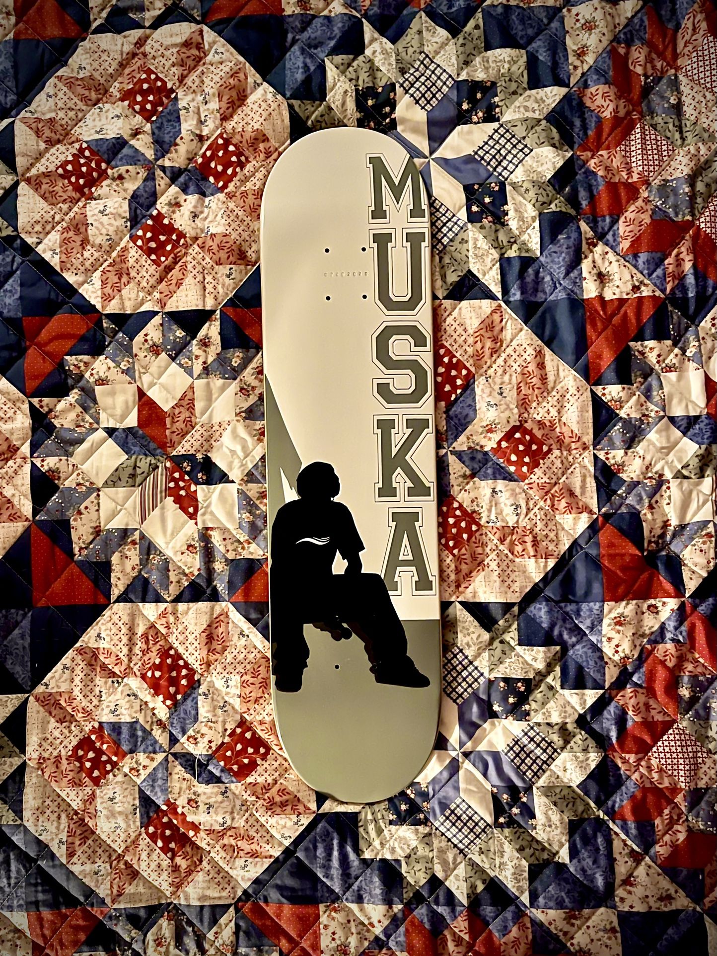 Shortys Chad Muska deck - SILVER