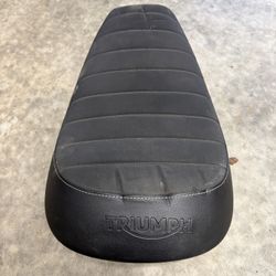 Triumph Street Scrambler OEM Seat, Pillion, Cargo