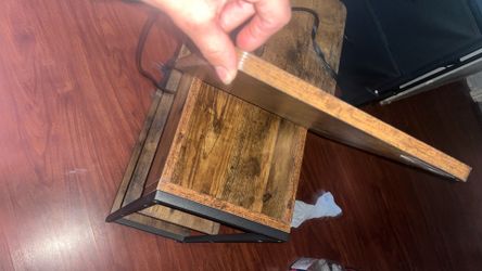 night stand with outlet