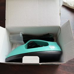 X-Steam Travel Edition Steam Iron NOS Teal MSRP $200 Sold Out
