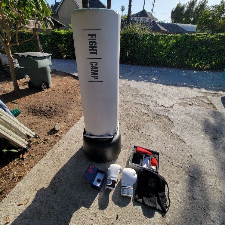 FightCamp Fitness Tracker & Free Standing Punching Bag for Adults, Motion Sensors, And all Gear