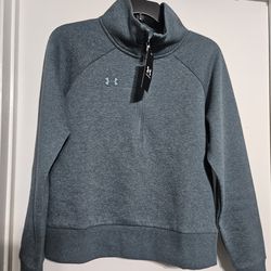 Under Armour. Womens pull over half zip sweater.