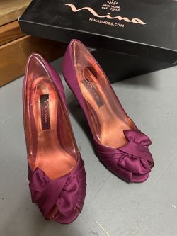 Pink Nina Heels - size 6