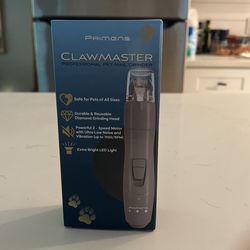 Clawmaster professional pet nail grinder