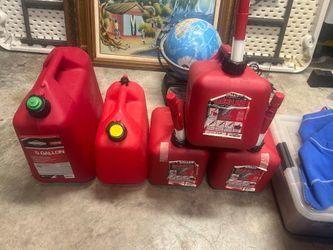 5 gas tanks new