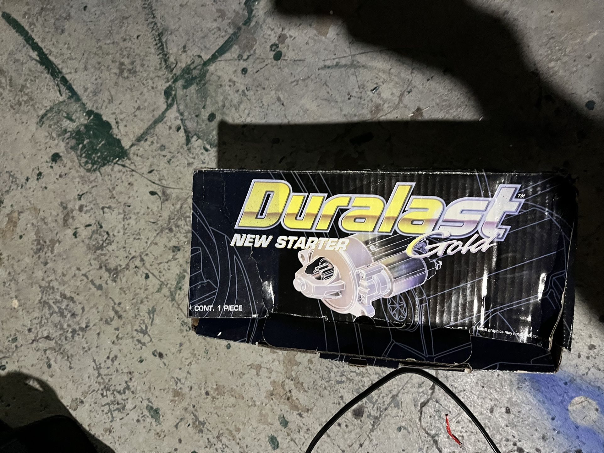 New Starter For BMW