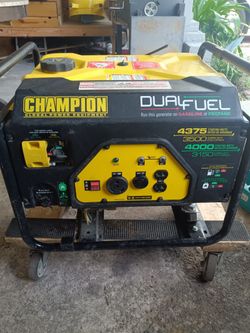 Generador Champion 4,000 Whats