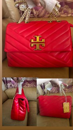 Red Tory Burch purse
