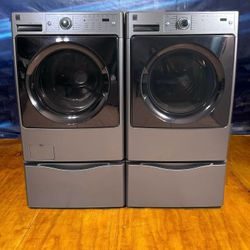 .Kenmore Washer And Gas Dryer Free Deliver And Install 6 Month Warranty. 