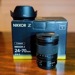 Nikon NIKKOR Z 24-70MM f/4 S