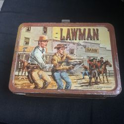 Vintage Lawman Lunchbox 