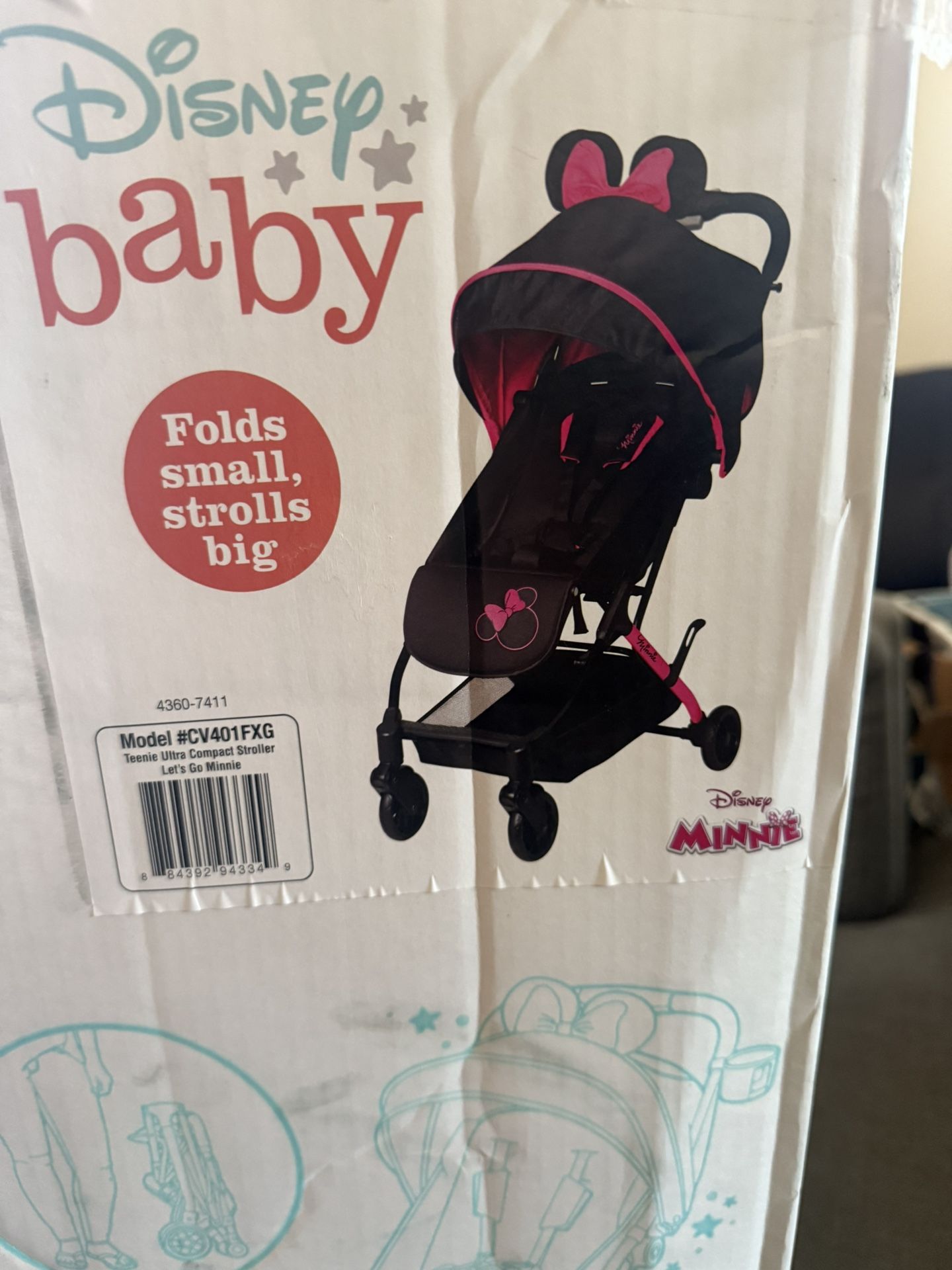 Disney Minne Stroller