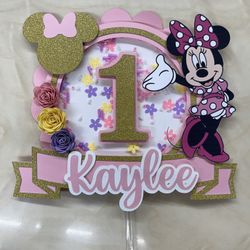 Minnie Cake Topper