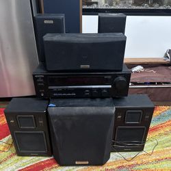Kenwood Receiver w/ Vinyl