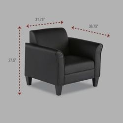 Moving Sale!! Black Leather Couch Set! 