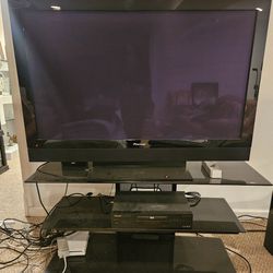 50 Inch TV and Stand
