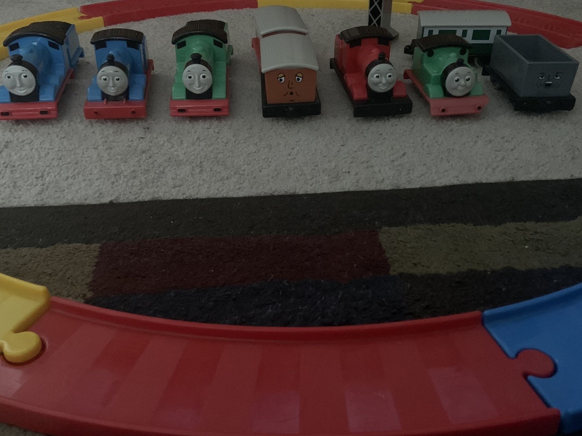 Large Plastic Thomas Trains