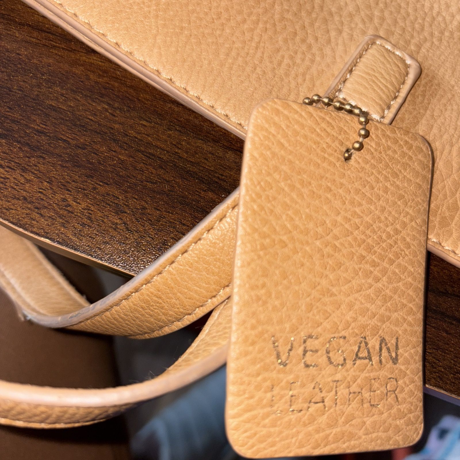 Vegan Messenger Purse Bag