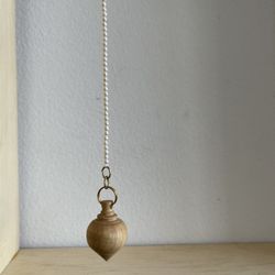Olive Wood Pendulum