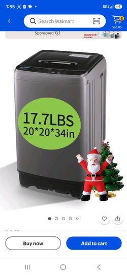 Portable Top Load Washing Machine 17.7 lbs