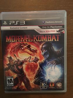 Sony PlayStation ps3 mortal kombat