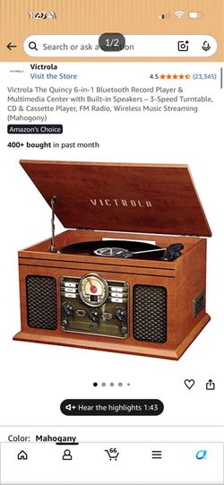 Bluetooth Record Player