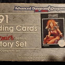 Vintage 1991 Dungeon And Dragons Cards 